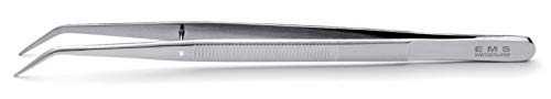EMS Tweezer, Style 649, serrated handles & tips