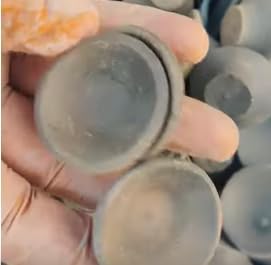 Vrindavan Clays Kolkata Mini Saucers Smoky- 500 Grams