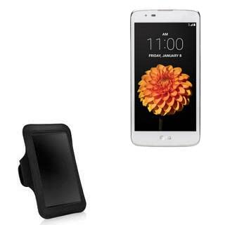 BoxWave Case Compatible with LG K7 - Sports Armband, Adjustable Armband for Workout and Running for LG K7 - Jet Black