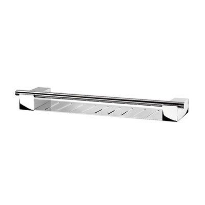 Geesa 7514-02-638845267397 NexX Collection Square Brass Shower Caddy Chrome