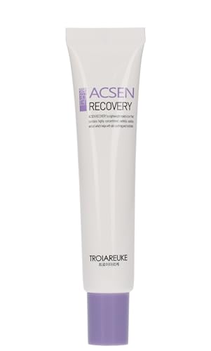 TROIAREUKE ACSEN Recovery Cream | Hydrating and Soothing Facial Moisturizer with Centella Asiatica, Olive Oil, and Squalane For Sensitive, Dry, and Dehydrated Skin, Reduces Signs of Acne Scars