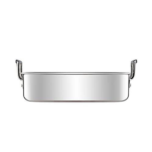 Bandeja asadora Le Creuset acero inoxidable 3 capas de 26 x 26 cm para horno 3