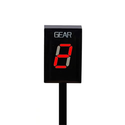 Indicateur de vitesse moto étanche avec affichage LED