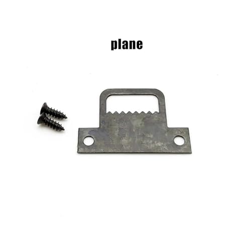Image of CHATROOM 50pcs Black T Shape Sawtooth Saw Tooth Picture Photo Oil Painting Mirror Frame Wall Hanger Hook with Screw(B Right Angle)