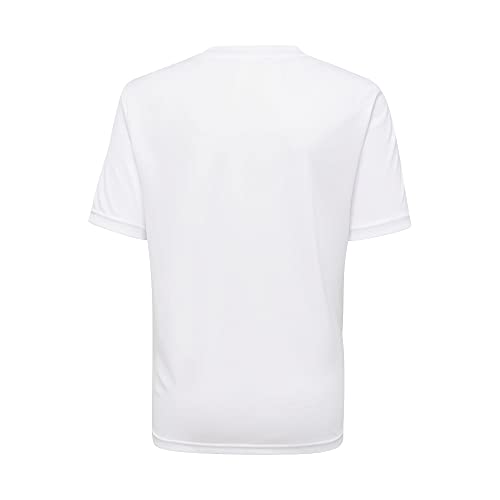 Adidas Unisex-Child Juniors' Core 18 Training Soccer Jersey White/Black ,Large #TOP3