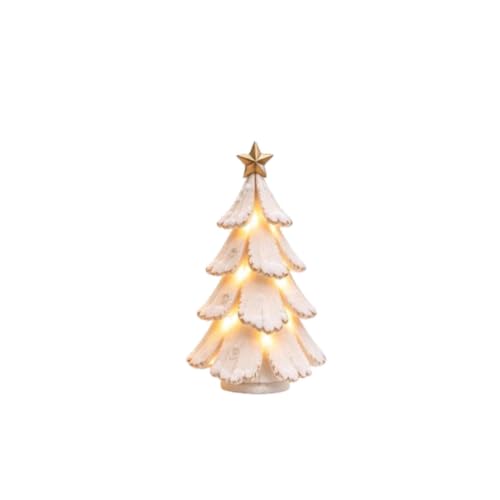 5.5'' Vintage Lighted Christmas Tree Figurine, Centerpieces for Tables - image 2
