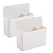 2 Pièces Boîte De Rangement Magnétique Porte Marqueur Magnétique Magnétique Tableau Blanc Marqueurs Crayon Porte Stylo Magnétique Support De Crayons Magnétique Porte Pour Tableau Blanc Réfrigérateur