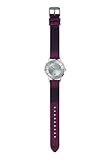 Tipo chiusura : AD ARDIGLIONE Orologio BREIL Donna TWENTY20 quadrante mono-colore Bianco movimento Solo Tempo - 3h Quarzo e Cinturino Pelle di Vitello Bordeaux TW1745