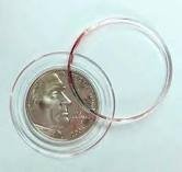 25 cápsulas Air-Tite para monedas modelo A21