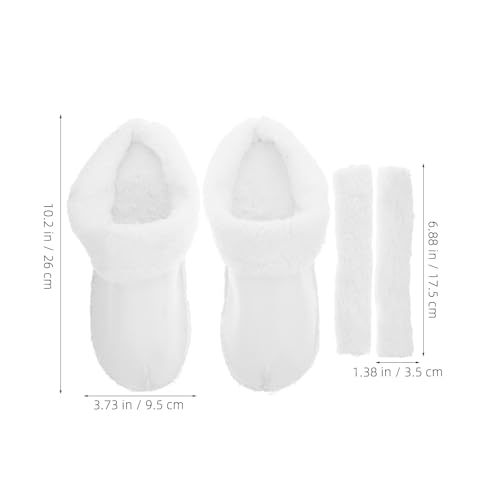 Set de plantillas de felpa cálidas para invierno miniatura 7