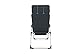 Crespo Compact Air-Elegant Aluminium Klappstuhl extra flach Faltstuhl Campingstuhl Gartenstuhl, Grau