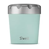 S'well Stainless Steel Ice Cream Chiller, 16oz, Mint, Triple Layered Vacuum Insulated Container Keeps Ice Cream Frozen For Up To Four Hours, BPA Free