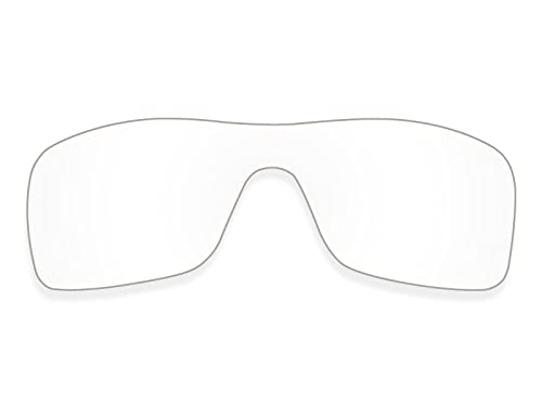 Image of Lenses Replacement for Oakley Batwolf OO9101 Sunglass - Clear Anti Blue Light