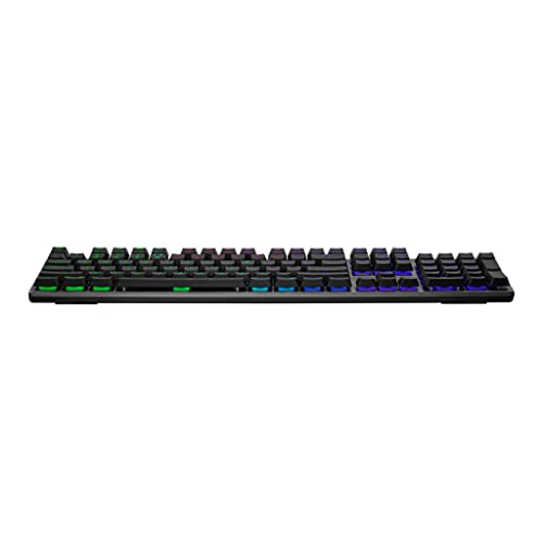 Image of Cooler Master SK653 Wireless Mechanical Keyboard with Low Profile Brown Switches, Improved Ergonomic Keycaps, and Brushed Aluminum Design