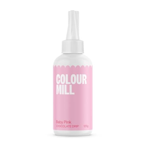 Colour Mill Choco Drip Baby Pink: Glaçage au Chocolat pour Desserts et Gateaux - 125 g