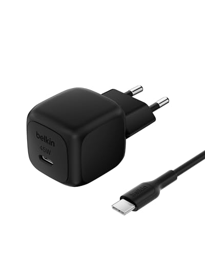 Caricabatterie Belkin USB-C GaN 45W - Doppia Porta, Ricarica Rapida PD 3.0, Per IPhone, Samsung, IPad - Foto 4