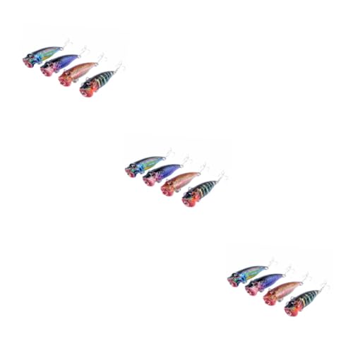 Appâts de pêche de surface artificiels HEMOTON leurre bionique flottant réaliste rigide