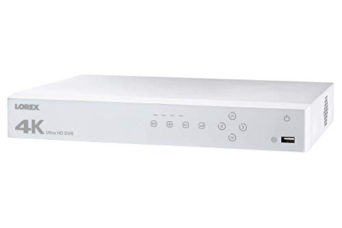 Lorex Lhv51082Tw 4K Ultra High Definition 8 Channel, 2Tb Hard Drive Digital Video Surveillance Recorder (Dvr), White,(M.refurbished) #TOP4