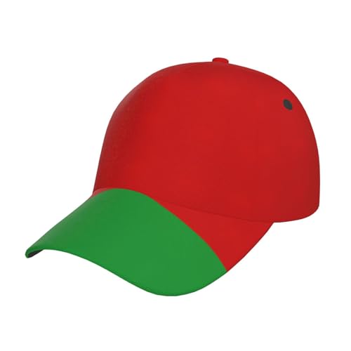 Casquette de baseball avec drapeau du Belarus - Casquette élégante pour homme et femme - Casquette de sport réglable et respirante - Noir - Taille unique, Noir , taille unique