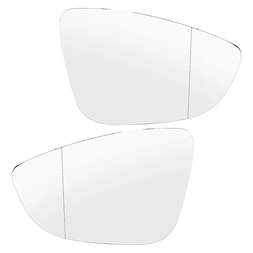 Glace rétroviseur chauffé grand angle pour Jetta et Beetle