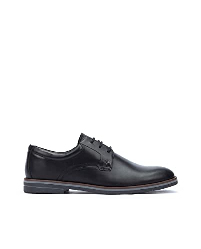 Martinelli Para Hombre. 1604-2727E Zapatos De Piel Douglas Negro (39), Plano, Cordones, Casual, Fiesta, CláSico