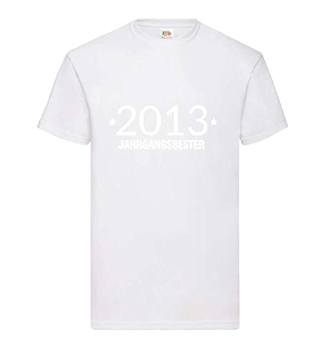 T-shirt pour homme blanc grande taille XXXL de la saison 2013 classique