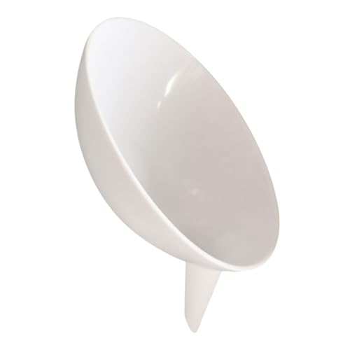 IWOWHERO Bol Multifuncional para Escurrir Cocina de Plástico Resistente con Asa para Lavar Arroz Verduras y Frutas Blanco para Uso Diario y Almacenamiento