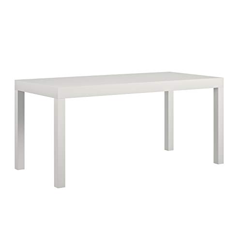 Ameriwood Home Parsons Modern Coffee Table, White #TOP3