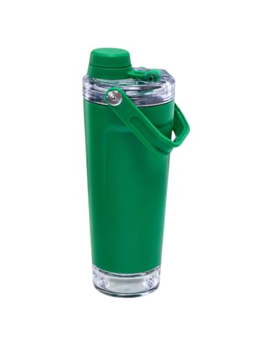 Image of Stainless Steel Leakproof Protein Shaker & Sports Bottle | Green | 600ml