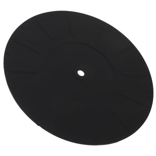 MOLUCKFU Silicone Turntable Pad Slipmats for Vinyl Turntable Protect Record Player Anti Static Record Player Cushion