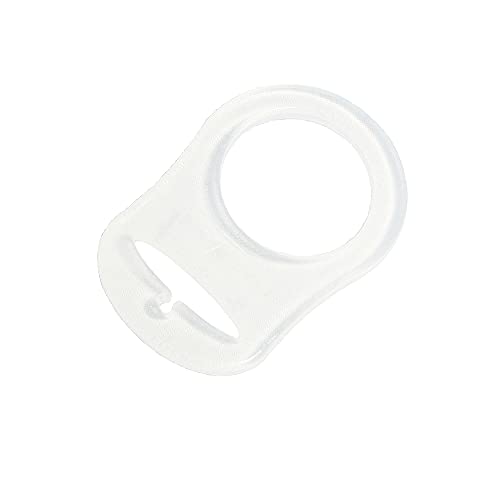 5 MAM Ring Button Style Pacifier Adapter (White) - by i Craft for Less