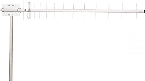 Antena Celular 800Mhz 17Dbi, Aquario, CF-817, Cinza Claro, Médio