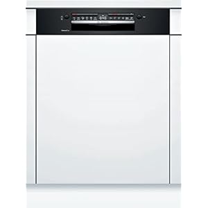 Bosch SMI4HAB48E Serie 4 Inbouwvaatwasser, 60 cm, Home Connect 13 couverts EcoSilence motor, zwart