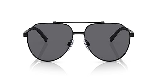 Dolce & Gabbana DG2288-110681 Sunglasses Black w/Grey Polar 59mm4