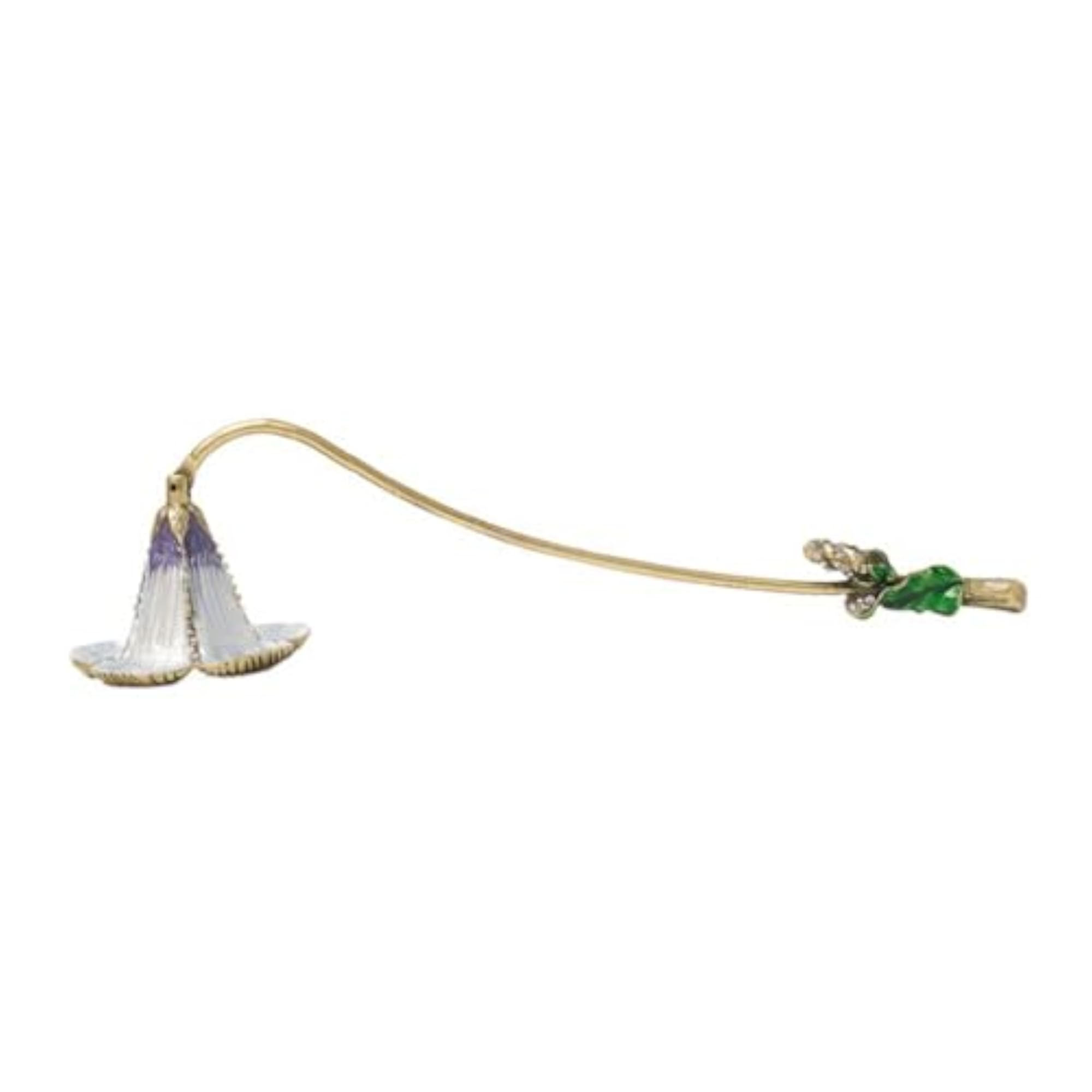 Candle Extinguishing Tool with Enamel Flower Accessories