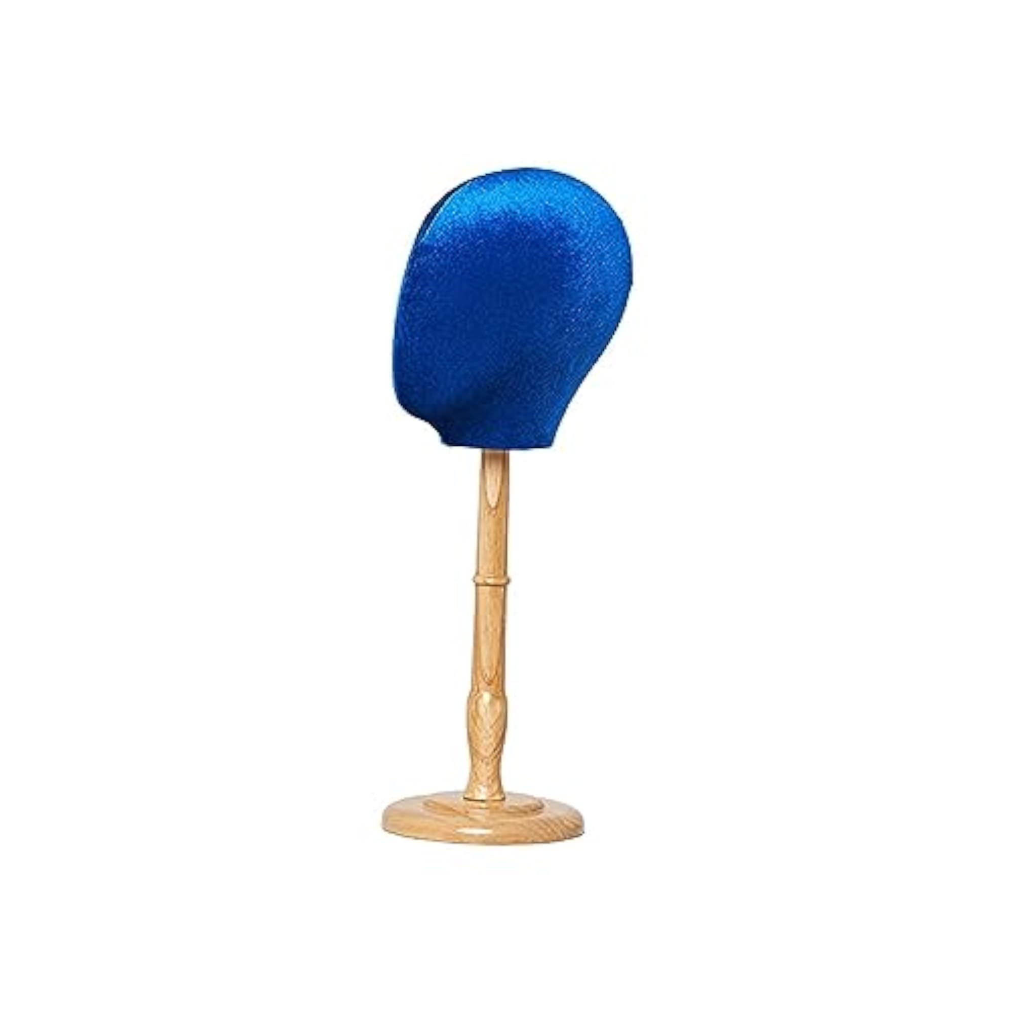Multipurpose Blue Tall Base Mannequin Head Display for Home Salon