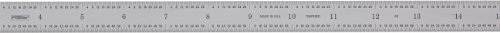 Fowler 52-295-018 Flexible Steel Rule, 18" Length, 3/4" Width, 0.020" Thickness, 4R Graduation image 4