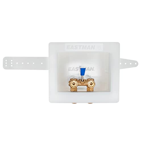 Eastman 60267 1/2 Inch Sweat Connection Single Lever Dual-Drain Washing Machine Outlet Box thumb #1