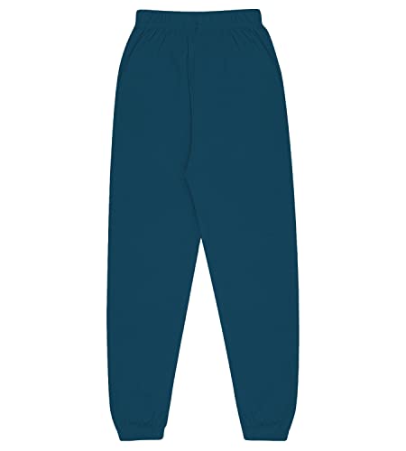 Image of KYDA KIDS Boy's Regular Fit Mid Rise 100% Cotton Track Pant - (Pack of 2)