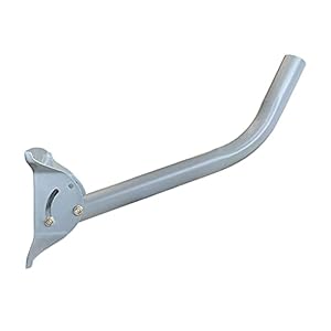 SuperBars Adjustable Antenna Mount Pole 16″ Universal J Pole Mount for Outdoor Outside Home Antenna Weather Proof with 2 U-Brackets……