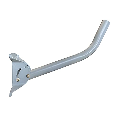 SuperBars Adjustable Antenna Mount Pole 16″ Universal J Pole Mount for Outdoor Outside Home Antenna Weather Proof with 2 U-Brackets……