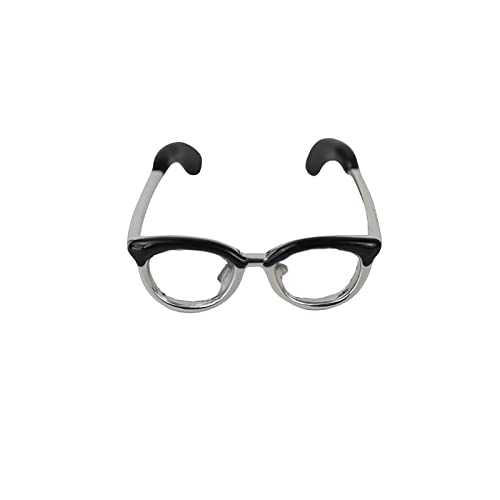 MOONIGHTING Pack of 12 Crown Shaped Holiday New Year's Eve Props Party Favor Gold Black Color Plastic Frame Glasses