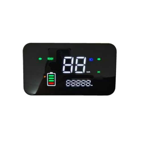 [Letture accurate della velocità] In grado di visualizzare velocità fino a 99 km/h utilizzando la tecnologia della linea di fase, questo tachimetro offre prestazioni affidabili senza la necessità di protocolli RS485 o UART.