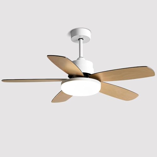 Ventilateur de plafond avec télécommande éclairage LED variable 65W