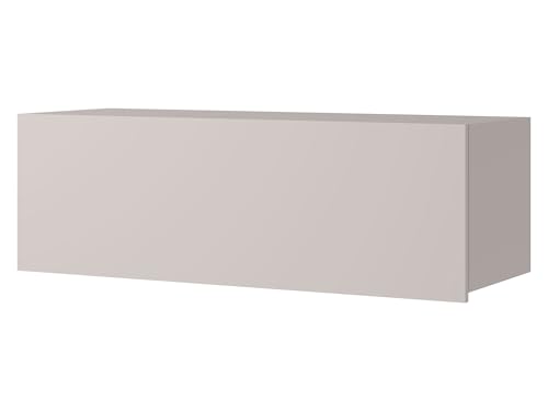 Mirjan24 Hängeschrank Calabrini BR02, Schrank für Wohnzimmer, Wandschrank, Kollektion (Cashmere)