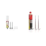 fischer fill & fix ripara fori tasselli e fissaggi su muro e legno, siringa colla di montaggio, include 4 tasselli a rete, 51098 & t-bond pro.1, tassello chimico in resina hybrid, 71778