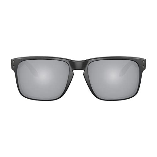 Image of Well-aimed Replacement Lenses Compatible with Oakley Holbrook OO9102 Sunglasses - Silver Iridium Polarized