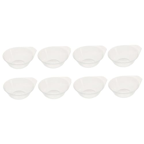Garneck Portable Bowl Set 8pcs Plastic Bowls Compact Storage Ideal for Camping Hiking