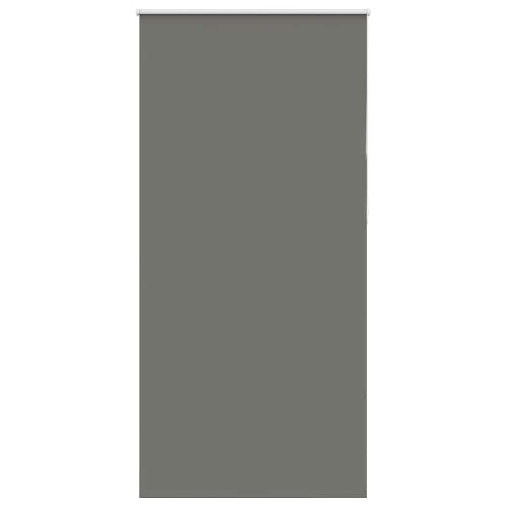 vidaXL Estor Enrollable Opaco Gris 90x230 cm Tela Ancho 85,7 cm