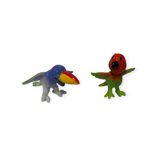 Image of Small Kids Sea & Wild Animal Toys Sets for Fun, Educational, Spark Imagination and Learning (Multi Choice Sets) (Funny Bird) 12pcs